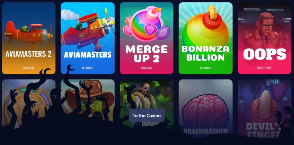 Vorschau der Affiliate-Landingpage für Lamba casino